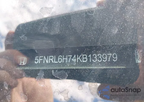 2019 Honda Odyssey Ex-L from USA, damaged, VIN 5FNRL6H74KB133979